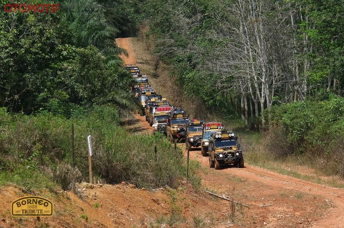 Ban Forceum M/T-08 Plus jadi ban wajib di Borneo Tribute 2023