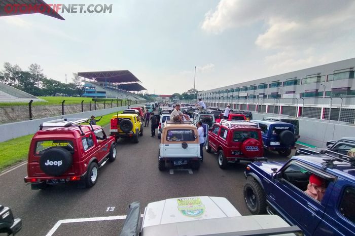 Indonesia Jimny Festival penuhi Sirkuit Sentuk dengan ratusan Jimny
