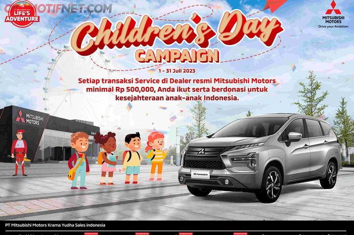Mitsubishi kembali selenggarakan Childrens Day Campaign