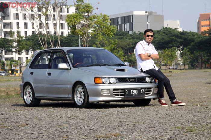 Danang Nagari beruntung dapat hatcback Toyota idamannya yang sudah dimodif ala Starlet GT Turbo