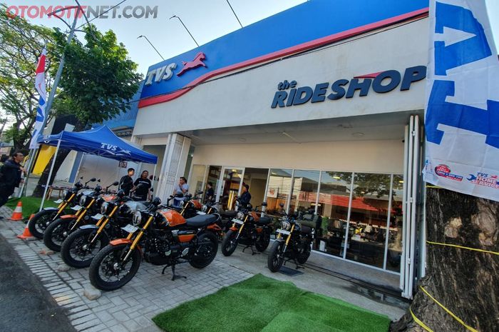 The Rideshop, dealer TVS di Surabaya