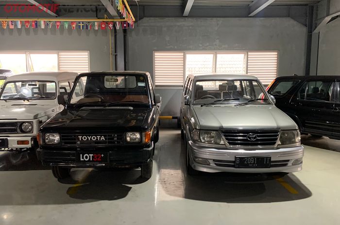 Duet Toyota Kijang yang juga masih dalam kondisi cat orisinal