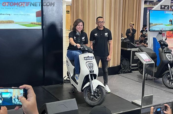 Regional Public Launching Honda EM1 e: dan EM1 e: Plus di Lippo Mall Puri, Jakarta, Sabtu (27/1/2024)