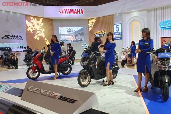 Yamaha Lexi LX 155 jadi bintang utama Yamaha di IIMS 2024