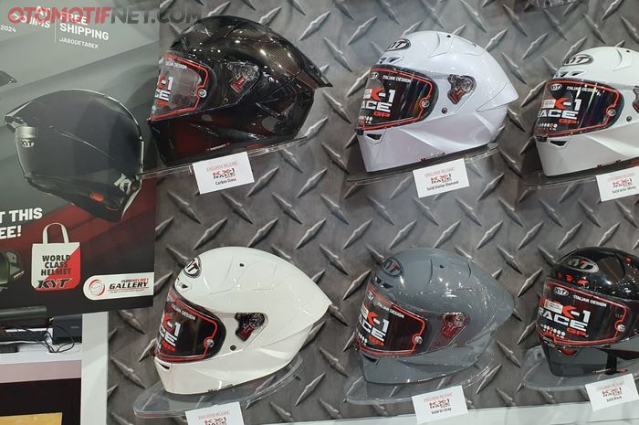 Helm MotoGP dari KYT, KX-1 Race resmi dijual di Indonesia