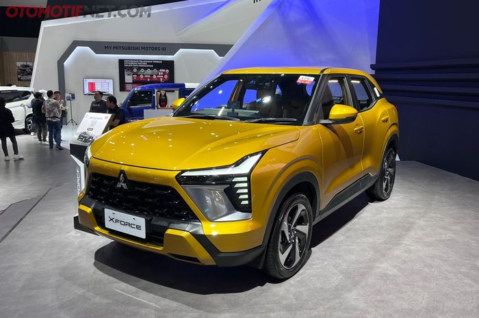 Mitsubishi XForce kena diskon gede di IIMS 2024