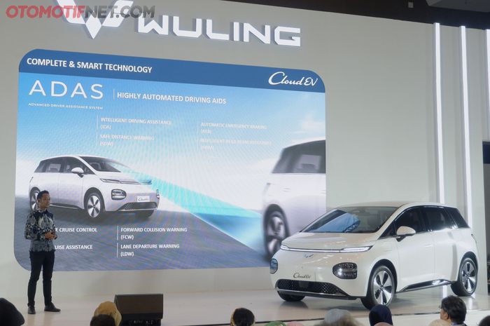 Wuling Cloud EV dapat dipesan dengan harga mulai Rp 410 juta