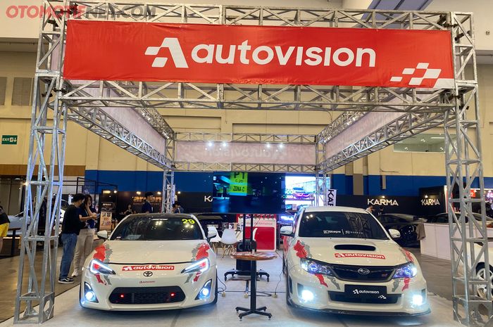 Booth Autovision di acara The Elite Showcase 2024