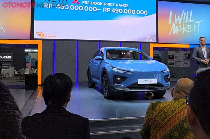 Segini harga Neta X yang diumumkan PT Neta Auto Indonesia (NAI)  di ajang GIIAS 2024