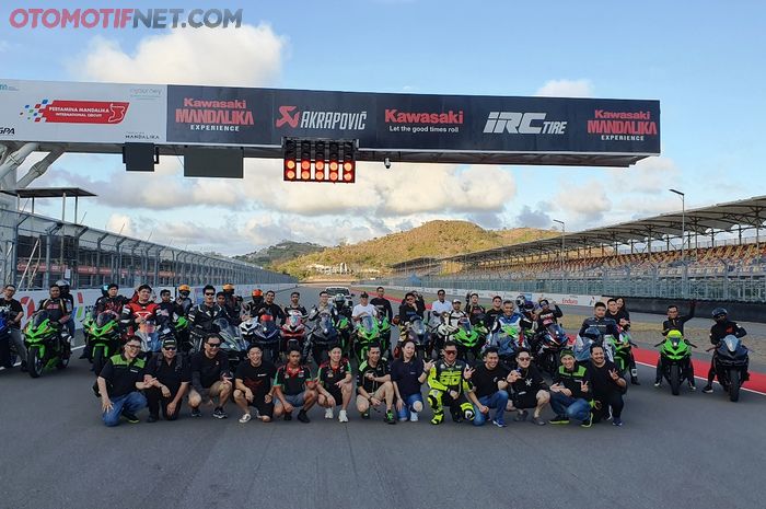 Kawasaki Mandalika Experience yang berlangsung Senin (29/7/2024)