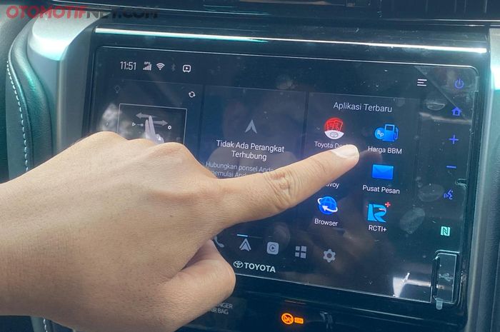 Head Unit New Fortuner 2.8 VRZ TSS 