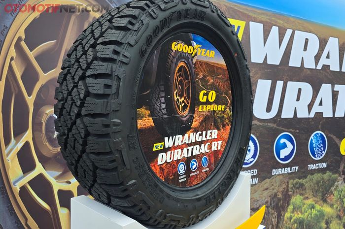 Ban baru Goodyear Wrangler Duratrac RT untuk SUV 4x4