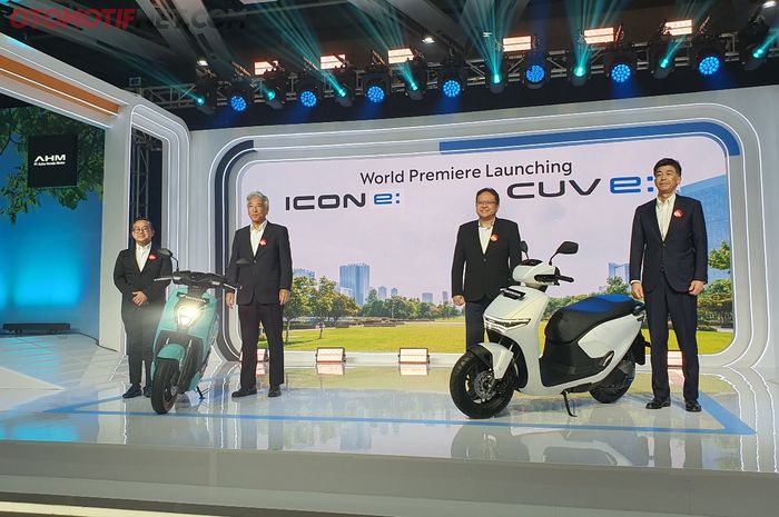 Peluncuran ICON e: dan CUV e: merupakan bagian dari 30 motor listrik Honda hingga 2030 