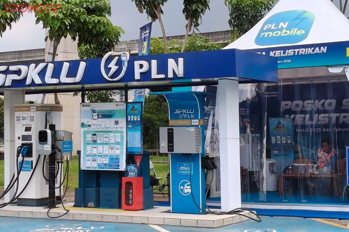 SPKLU di rest area tol Trans Jawa