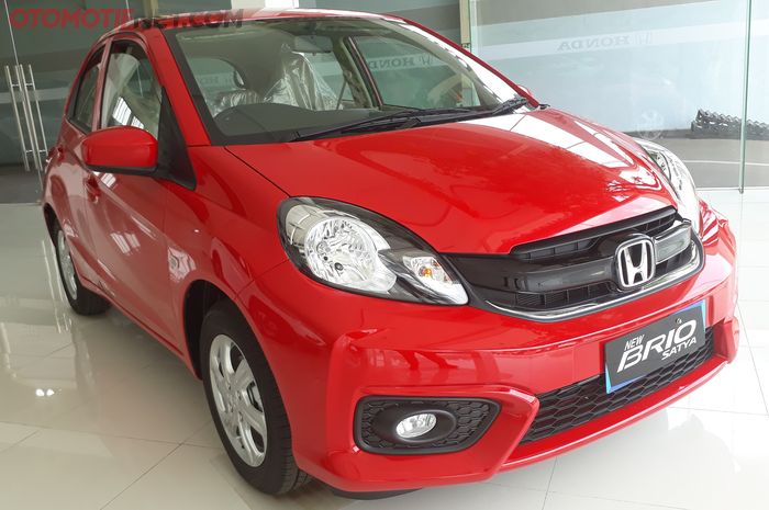 Ilustrasi. Honda Brio Satya generasi pertama