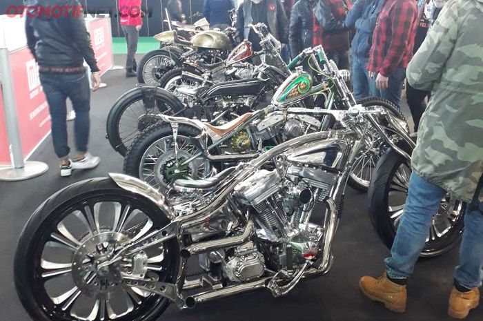 Dua motor custom buatan Indonesia masuk 10 besar di Motor Bike Expo di Verona, Italia