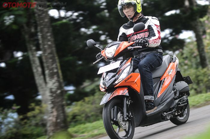 Suzuki Address Playfull, keren dengan warna lebih meriah