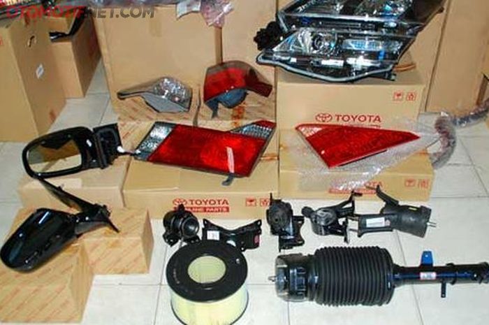 Komponen mobil CBU dari Alphard sampai Harrier