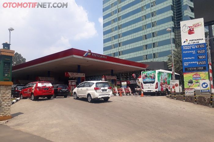 SPBU Pertamina COCO di Kuningan, Jakarta Selatan