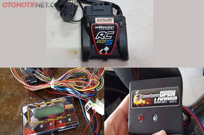 Ilustrasi ECU aftermarket, piggyback, dan open looper motor injeksi