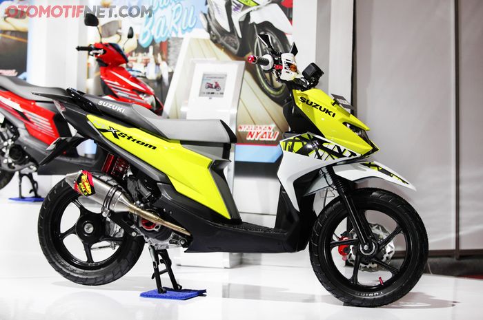 Modifikasi Suzuki Nex II Adventure