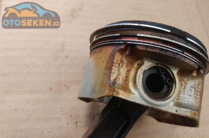 ilustrasi ring piston mulai lemah