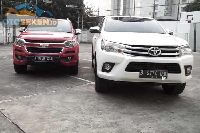 Double Cabin Toyota Hilux vs Chevrolet Colorado