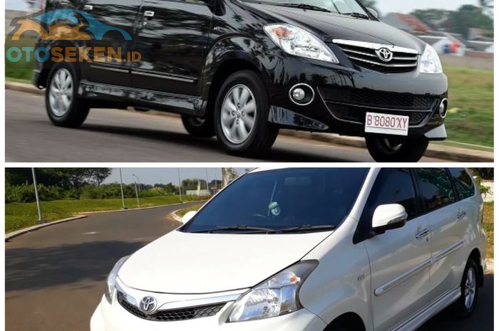 Komparasi Toyota Avanza 1.5 generasi pertama vs generasi kedua