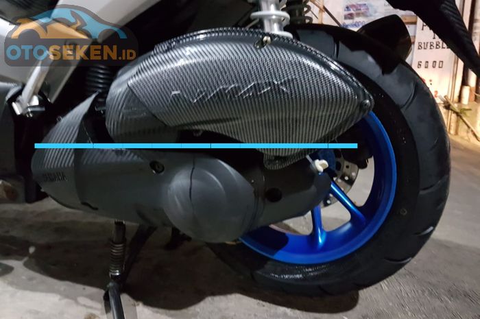 batas ketinggian banjir untuk cegah water hammer di Yamaha NMAX