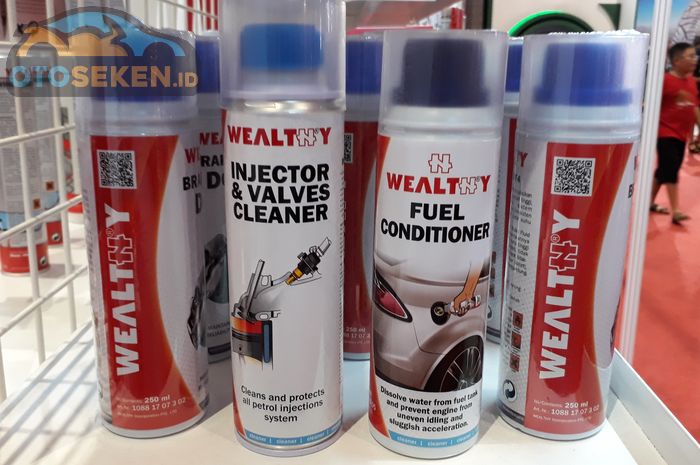 Wealthy fuel conditioner.  Salah satu fungsinya menghilangkan air di bahan bakar