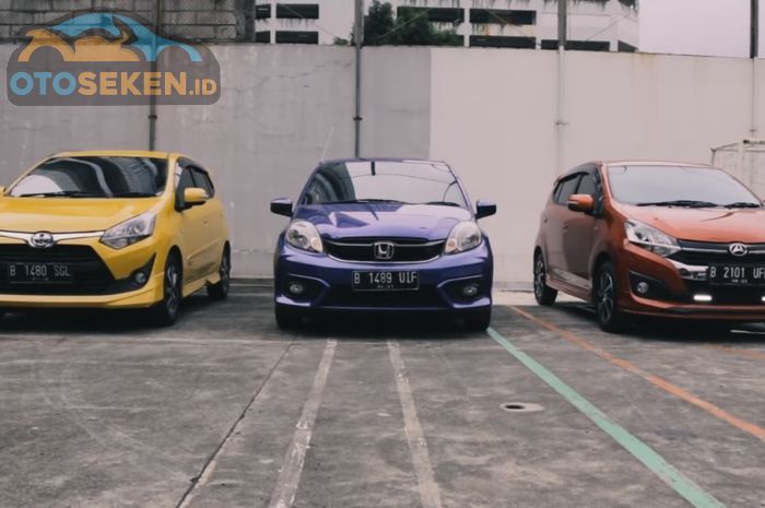 LCGC bekas Daihatsu Ayla Vs Honda Brio Vs Toyota Agya