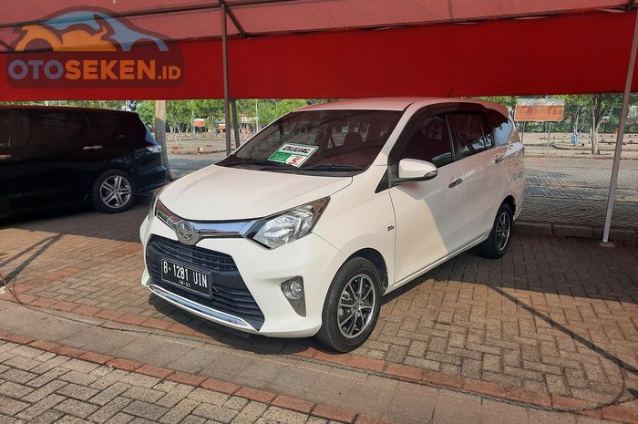 Toyota Calya tipe G Matik 2016 di showroom Power Auto