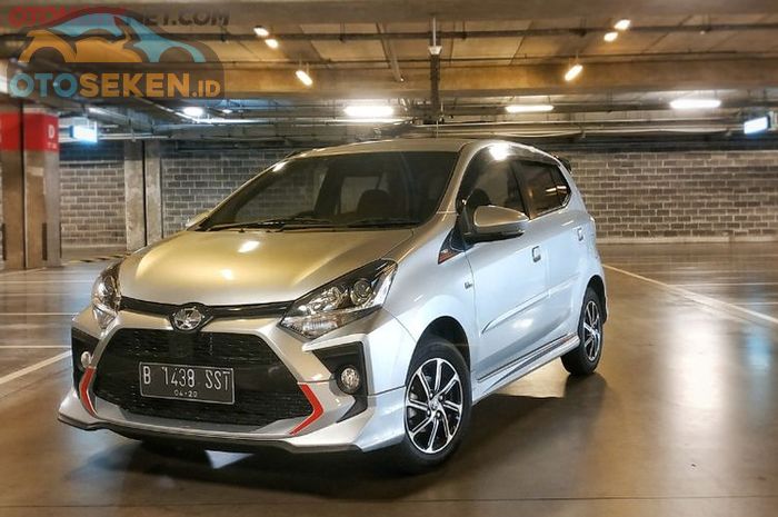 Toyota Agya 1.2 G AT TRD di segmen small hatchback