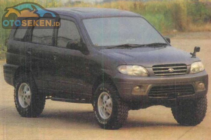 Daihatsu Taruna tahun 2000 modifikasi kaki-kaki