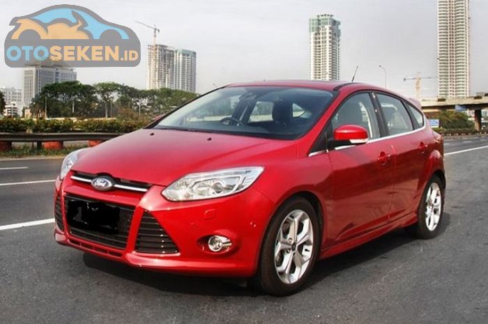 Ilustrasi Ford Focus generasi ketiga