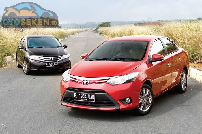 Toyota Vios Gen 3 vs Honda City GM2