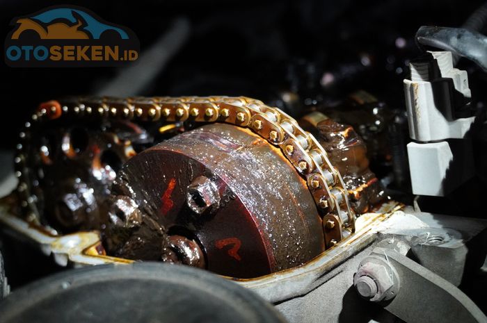 Rantai Keteng atau Timing Chain Mesin Mobil