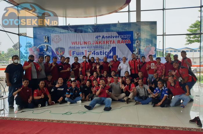 Wuling Jakarta Raya Gelar Anniversary ke-4 di dealer Wuling Prima Daan Mogot, Tangerang