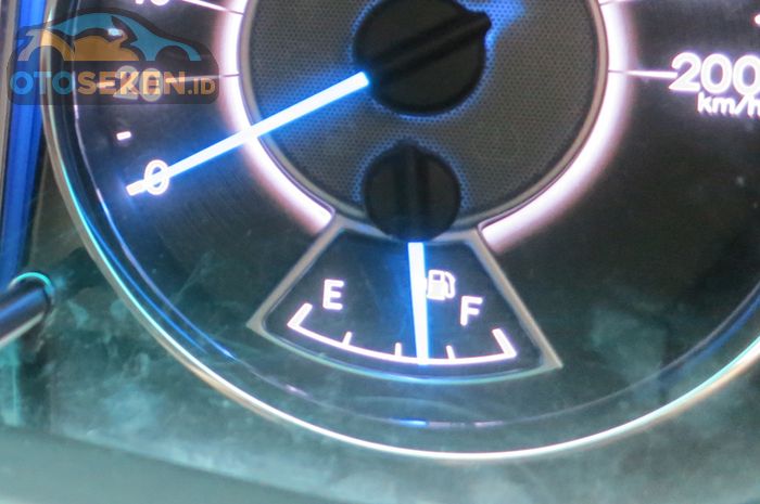 Ilustrasi indikator bahan bakar