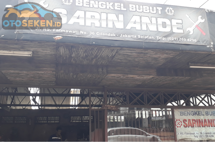 Bengkel bubut legendaris Gelora Teknik Sarinande di Fatmawati, Jakarta Selatan