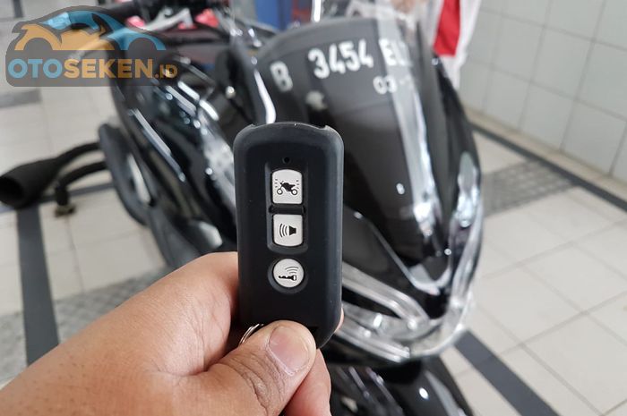 Ilustrasi remote keyless Honda PCX 150