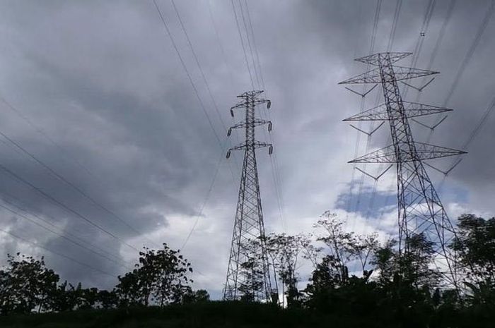 Ilustrasi menara Sutet