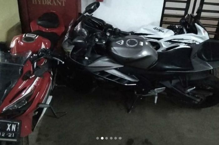 Tiga barang bukti hasil curian