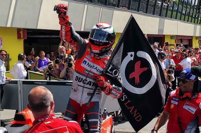 Kemenangan pertama Jorge Lorenzo di 2018 sangat bersejarah