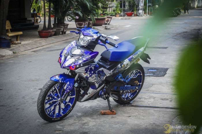 Yamaha MX King bertampang sangar