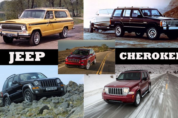 Lima generasi Jeep Cherokee