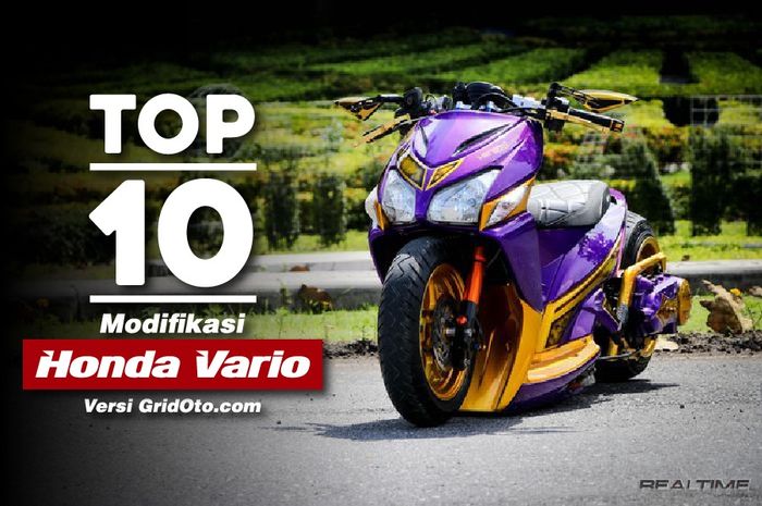 Top 10 Modifikasi Honda Vario sepangjang 2018
