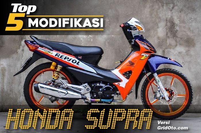 Kaleidoskop 2018 Top 5 Modifikasi Motor Sejuta Umat Alias Honda Supra Gridoto Com