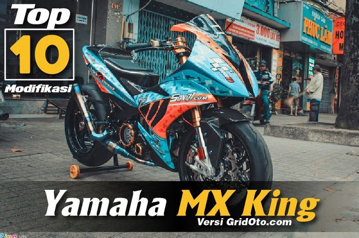 Top 10 modifikasi Yamaha MX King sepanjang 2018 versi GridOto.com