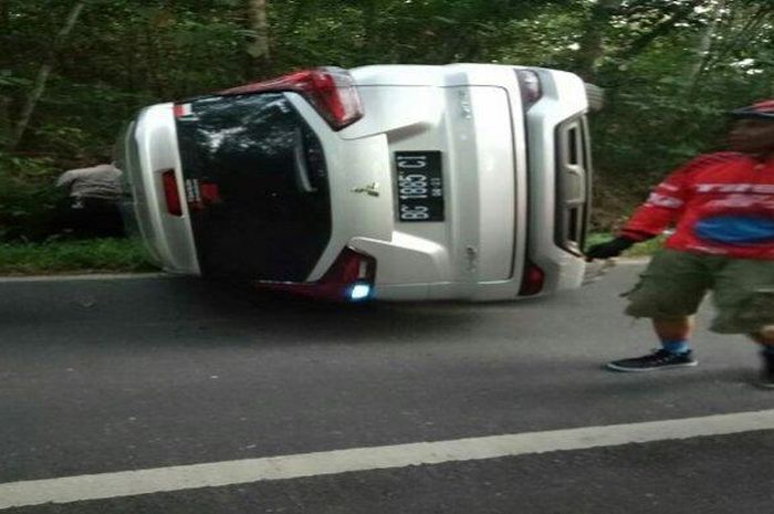 Kecelakaan yang menewaskan pengendara motor, terjadi di kota Prabumulih, Senin (31/12/2018) sekitar pukul 17.30 